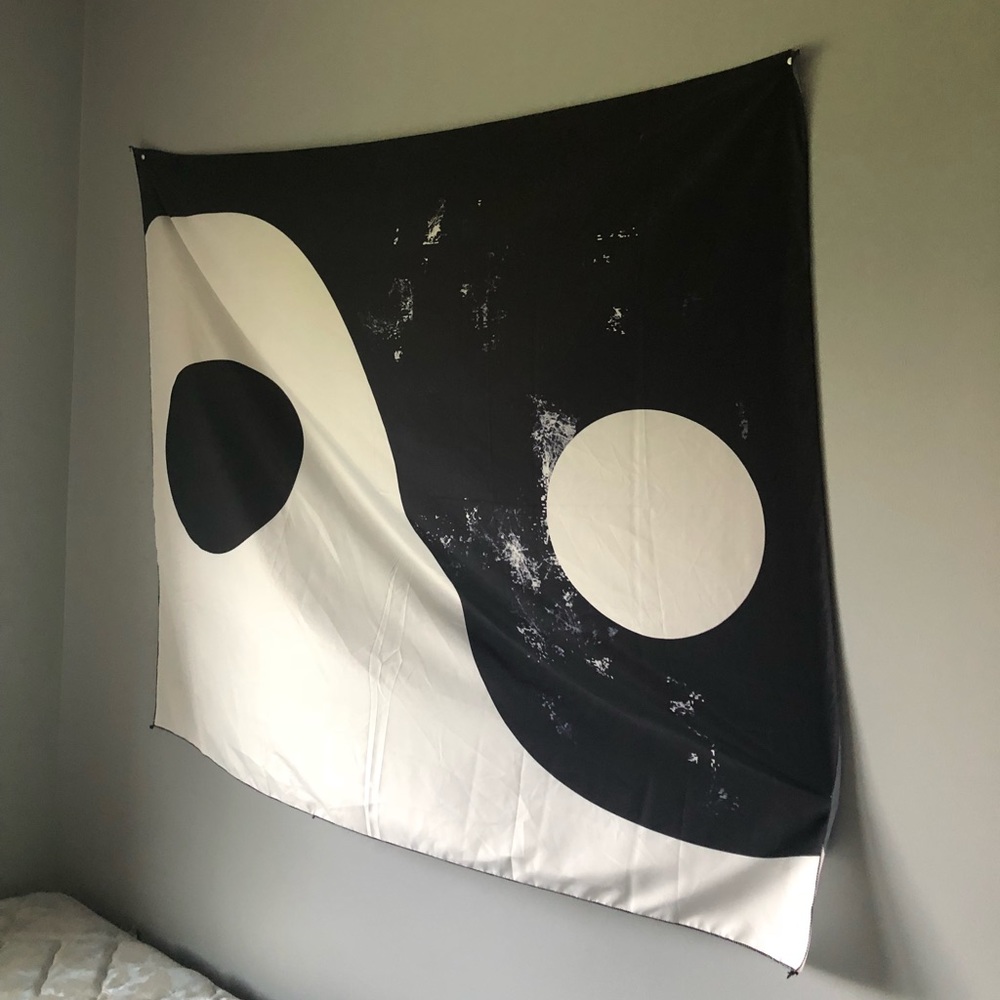 Yin and yang tapestry